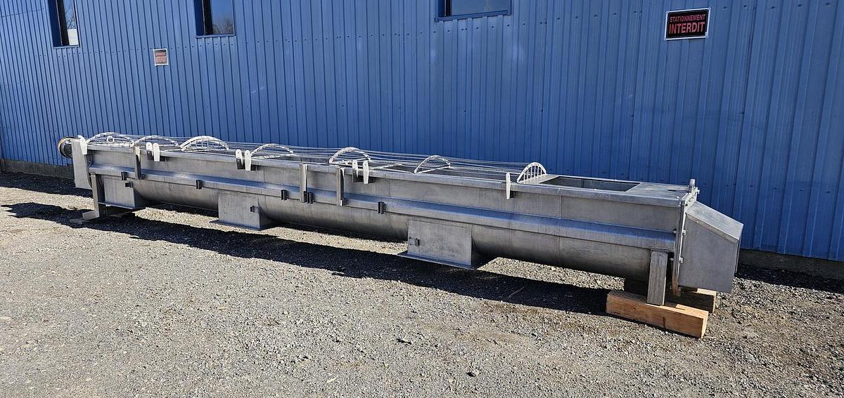 Used Used Screw Conveyor, 20’’ Diameter x 264’’ Long