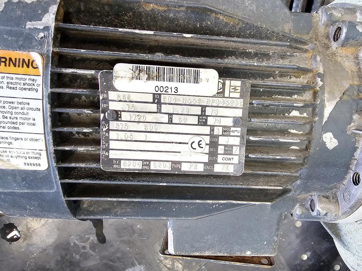 Used Used Lightnin Clamp-on Mixer, 0.75 HP