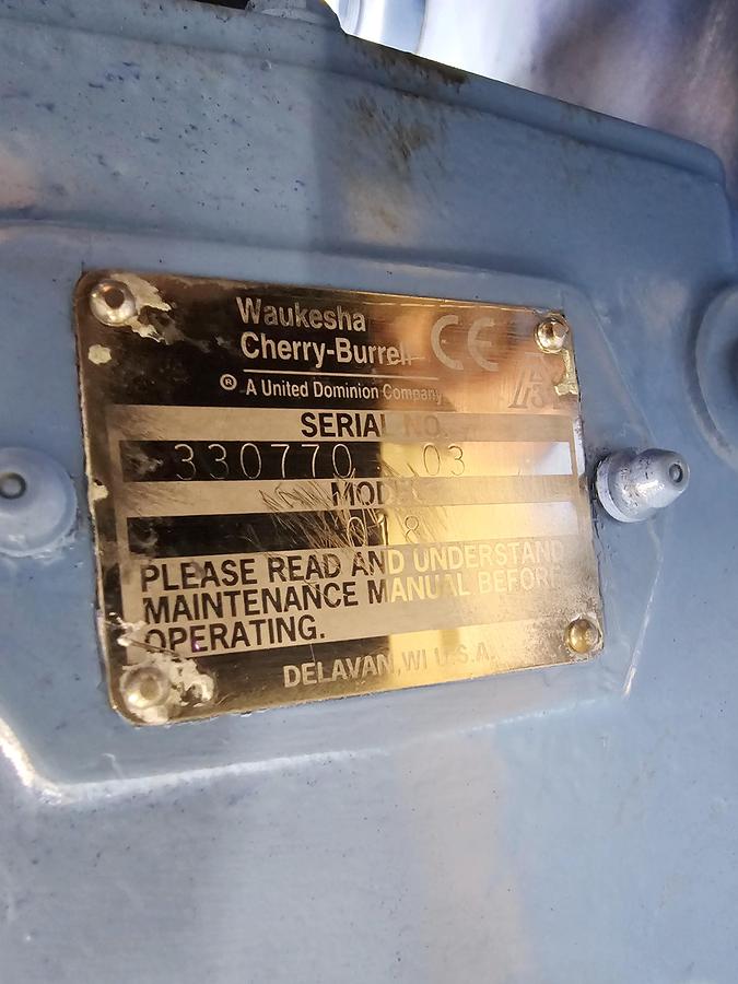 Used Aaron Posnik Connecticut - Lot 101 - Waukesha Pump