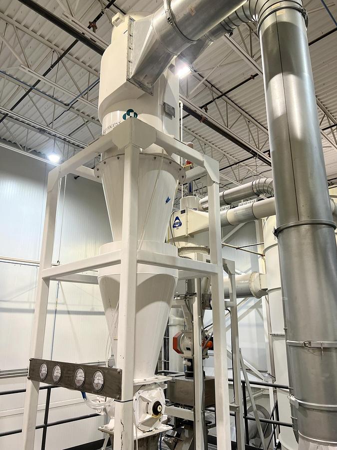 Used Used Crown Dehulling Aspirator System