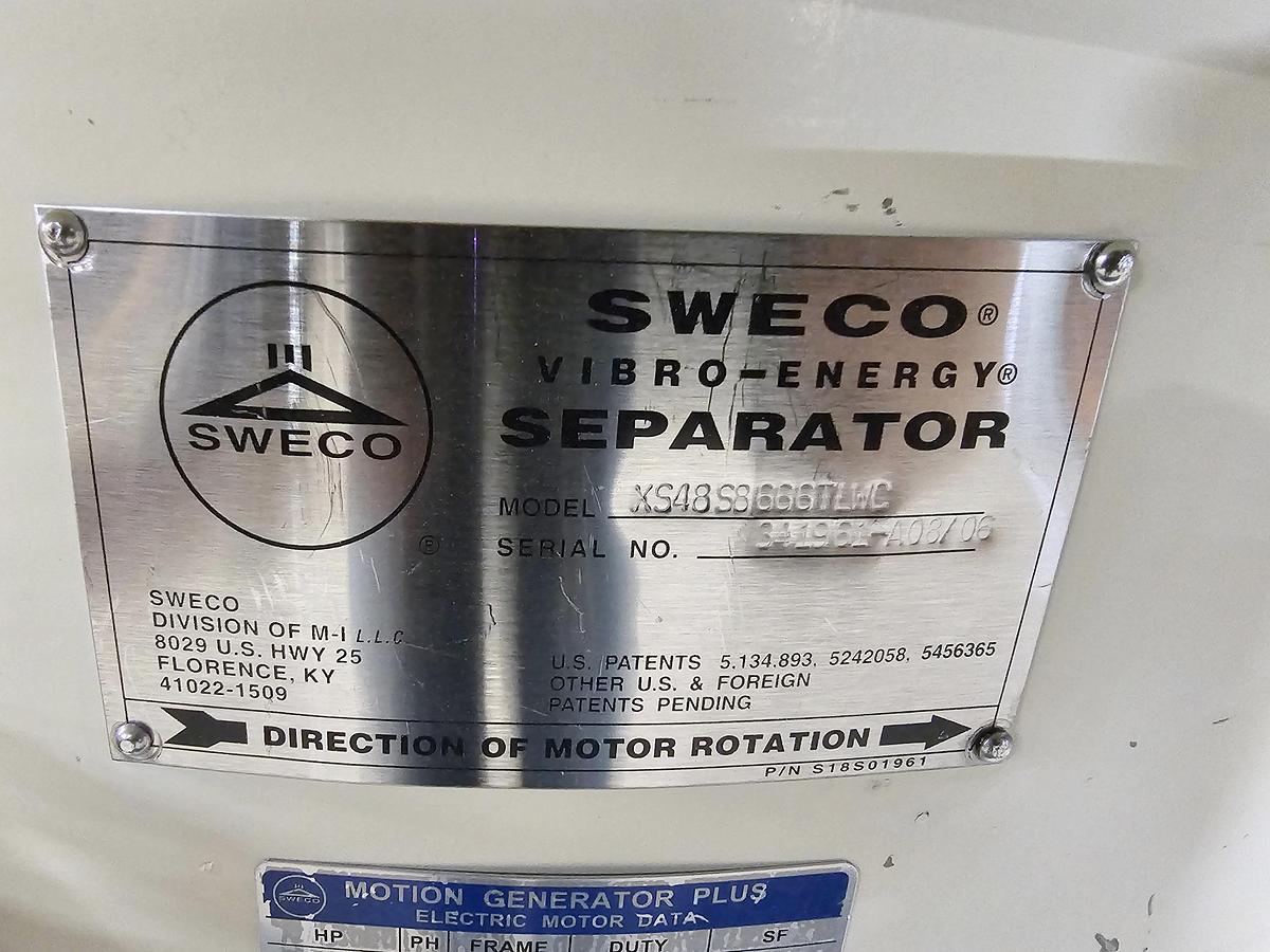 Used **Levy Recovery Group Michigan - lot 282 - sweco screen