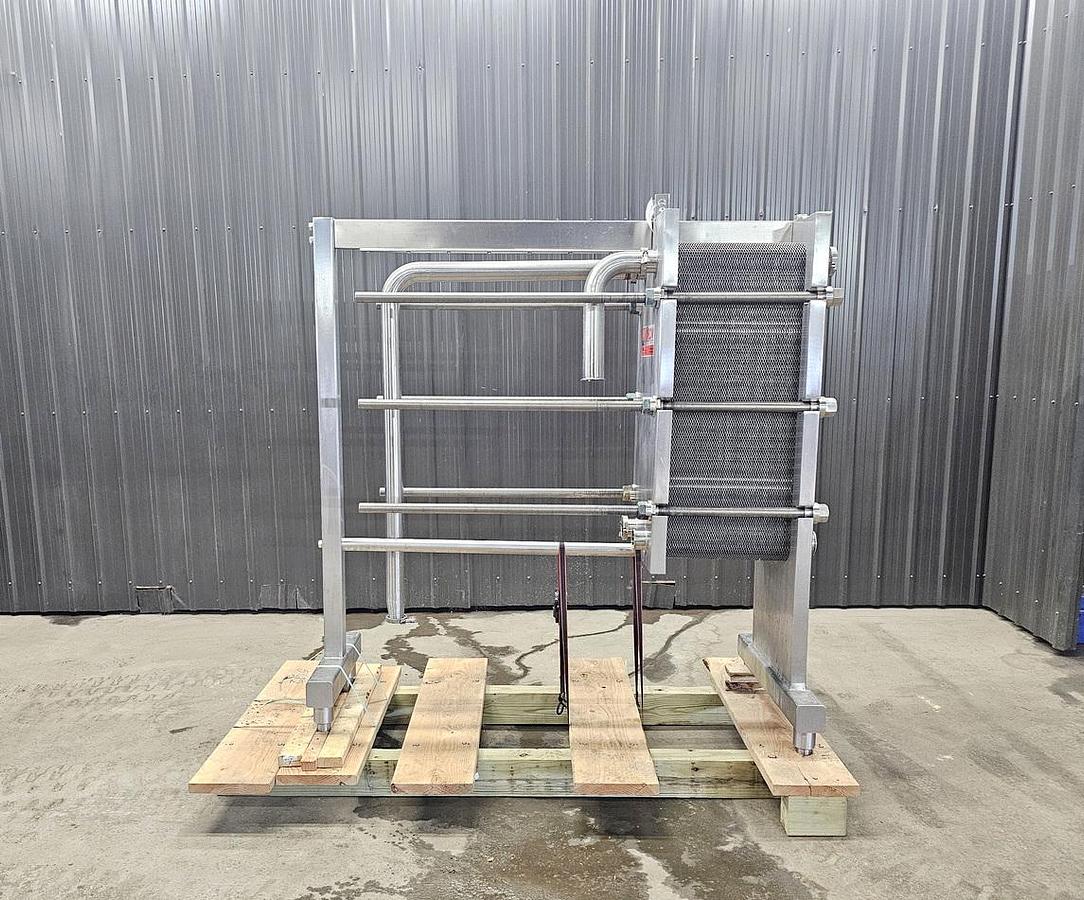 Used Used AGC Plate Heat Exchanger, Sanitary