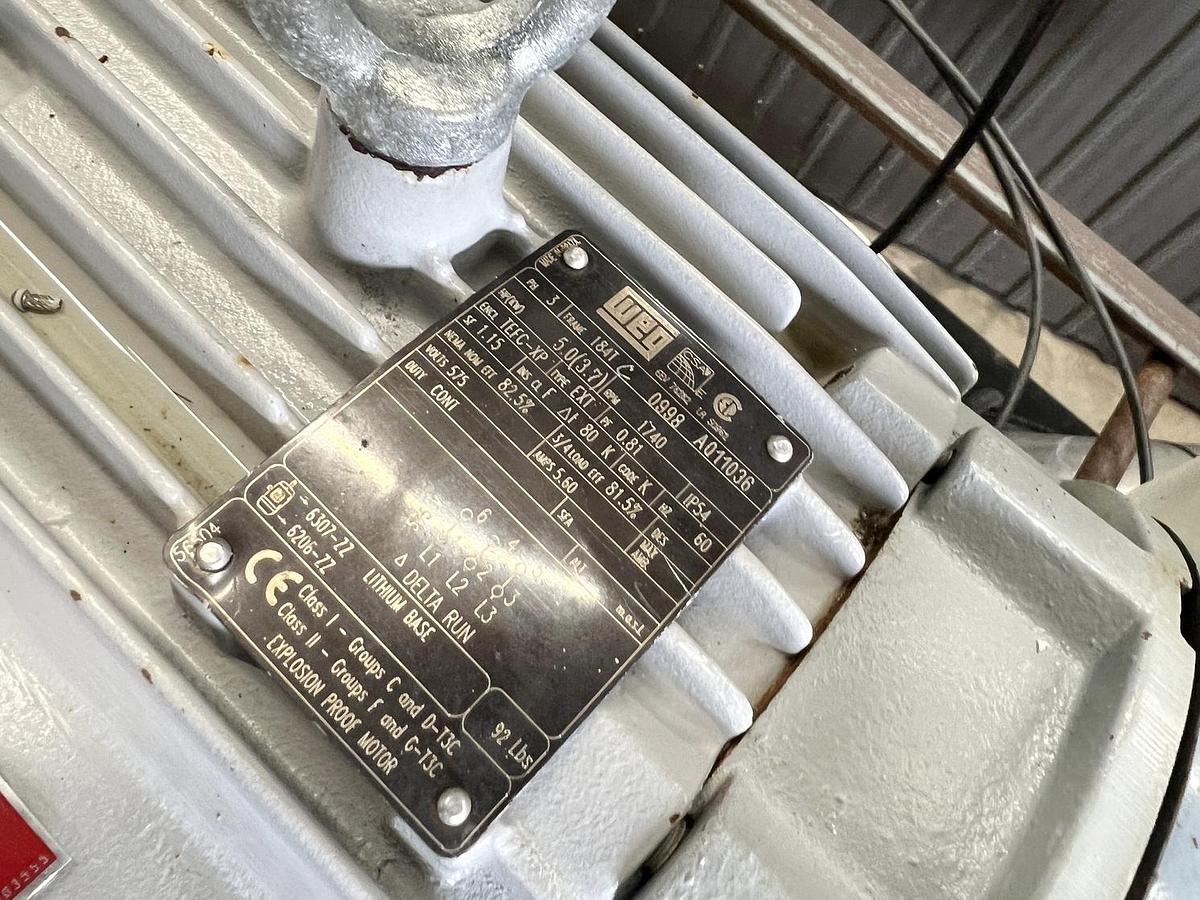 Used Used Screw Conveyor / Lump Breaker, 21'' Diameter X 36'' Long, Twin Screws