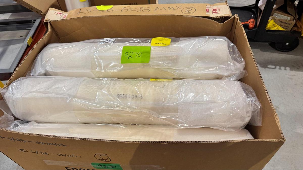 Used Unused Synder Filtration MAX Ultrafiltration Spiral-Wound Elements (QTY: 24)