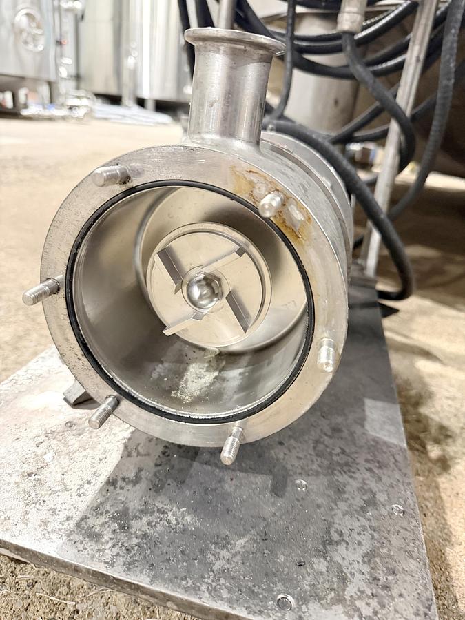Used Used Silverson In-Line Homogenizer, 2 HP