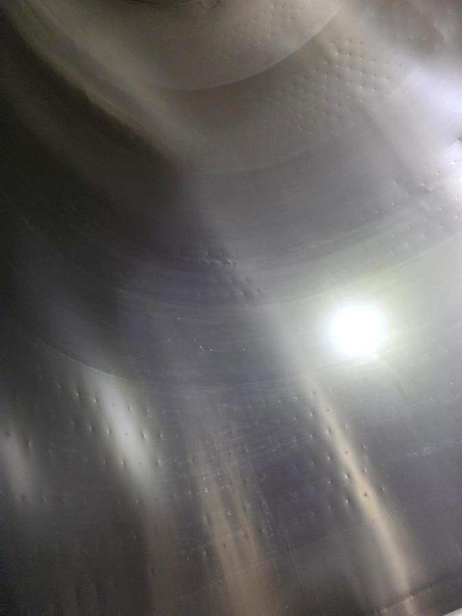 Used Used 4000 Gallon Jacketed Tank, 304 Stainless Steel, Electrically Heated