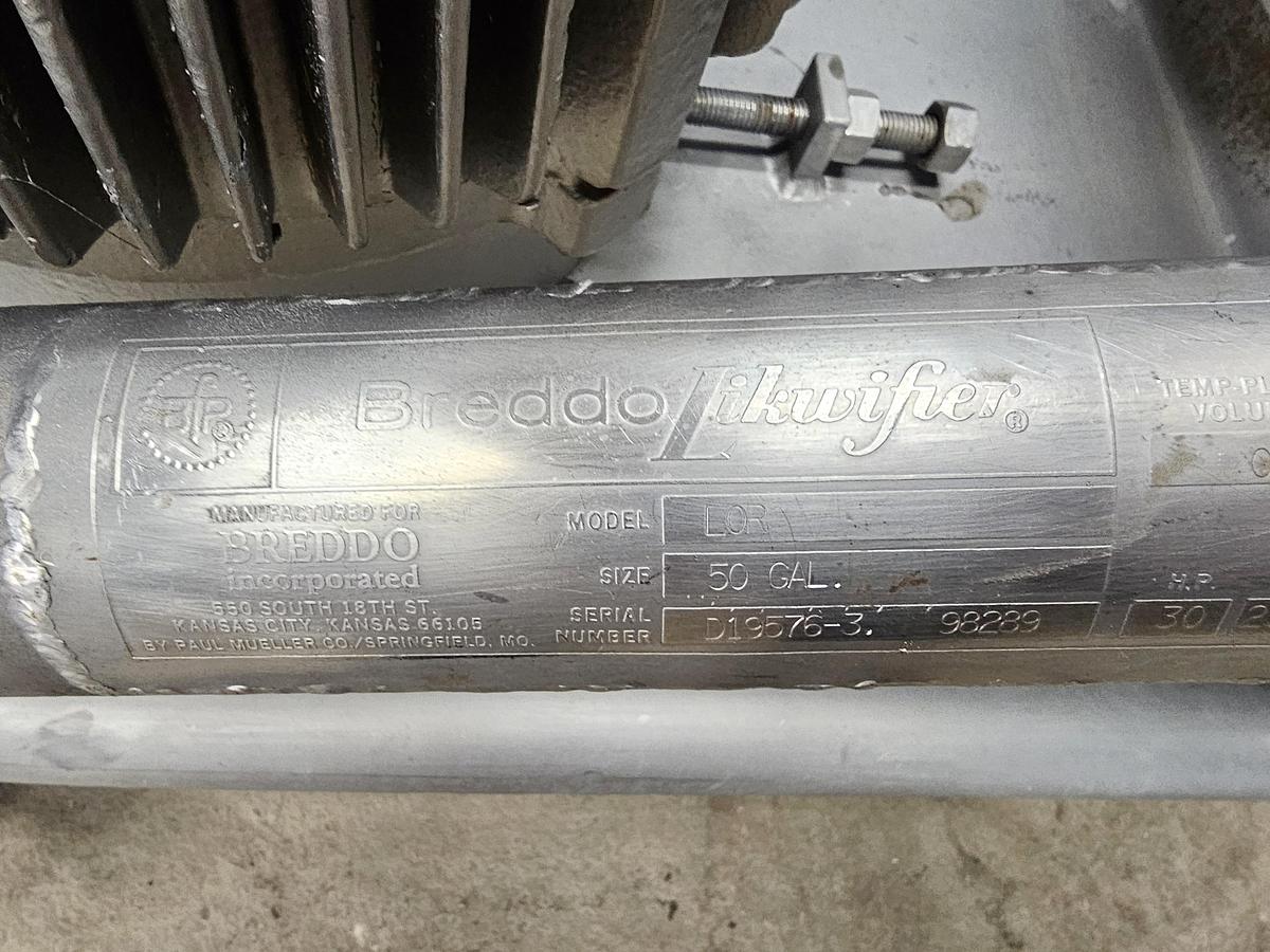 Used Solina - Used 50 Gallon Breddo Likwifier
