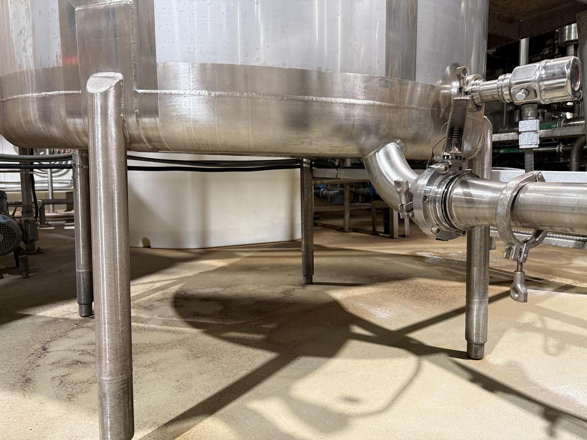 Used Used 500 Gallon Tank, 316L Stainless Steel