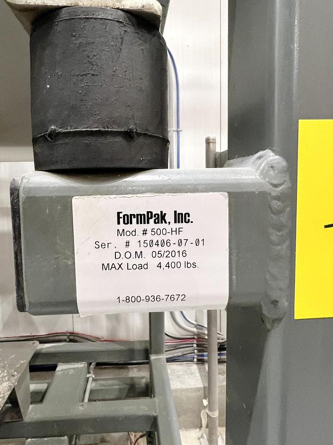 Used Used Formpak Bulkbag Unloaders, Model 500-FL-3-CS, Lot of Two