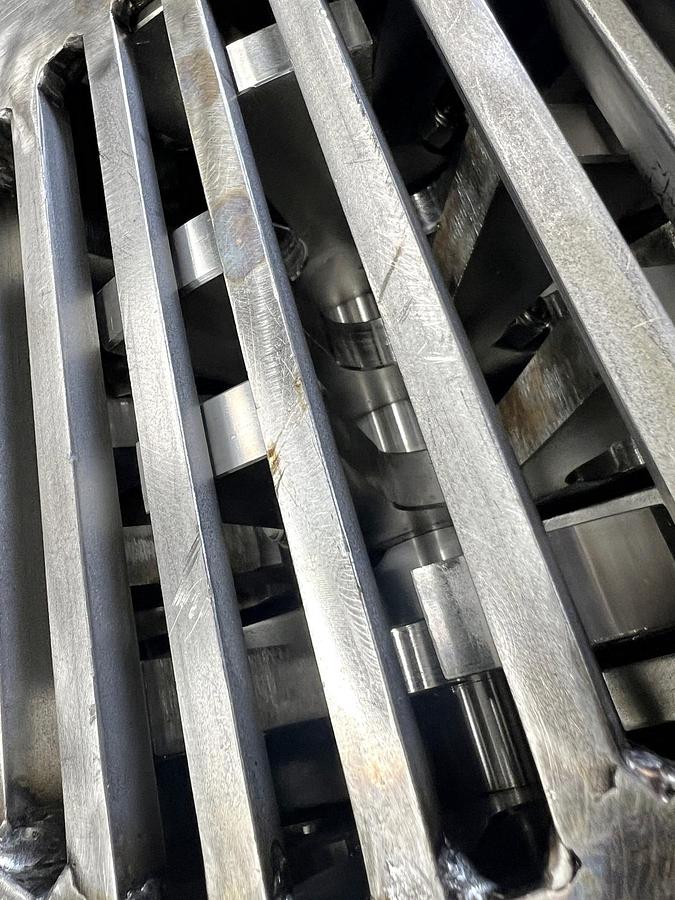 Used Used Rotary Air Lock Valve, 8" X 8", with Lump Breaker