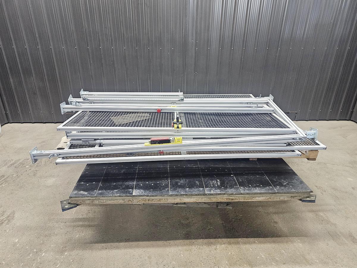 Used Used A&M Process Equipment Double Cone Blender, With Safety cage