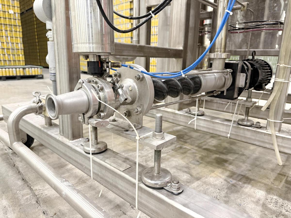 Used Used GEA Westfalia Clarifier Skid, Model GSC 18-06-577