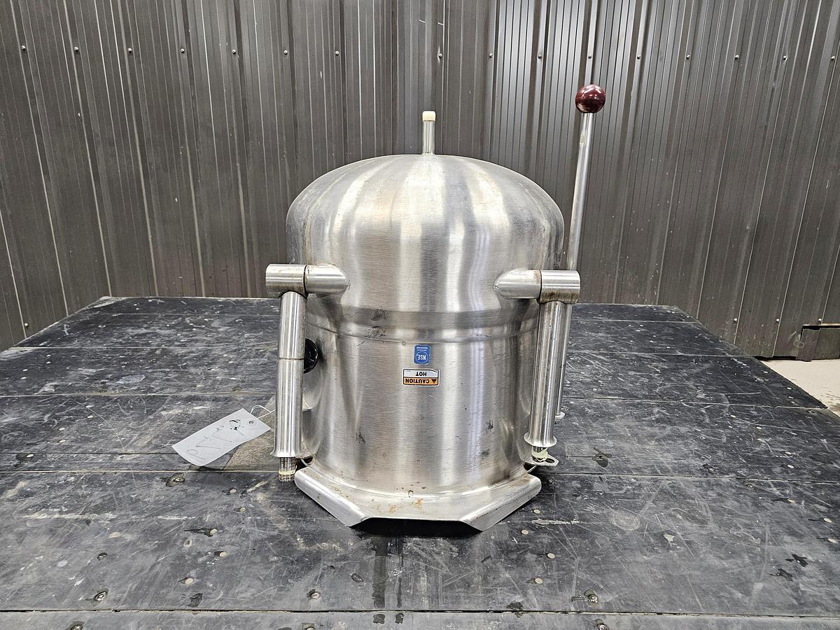 Used Used Crown Food Service Equipt. LTD Kettle, 12 Gallon, Stainless Steel