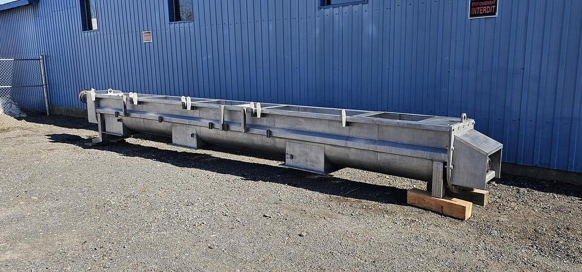 Used Used Screw Conveyor, 20’’ Diameter x 264’’ Long