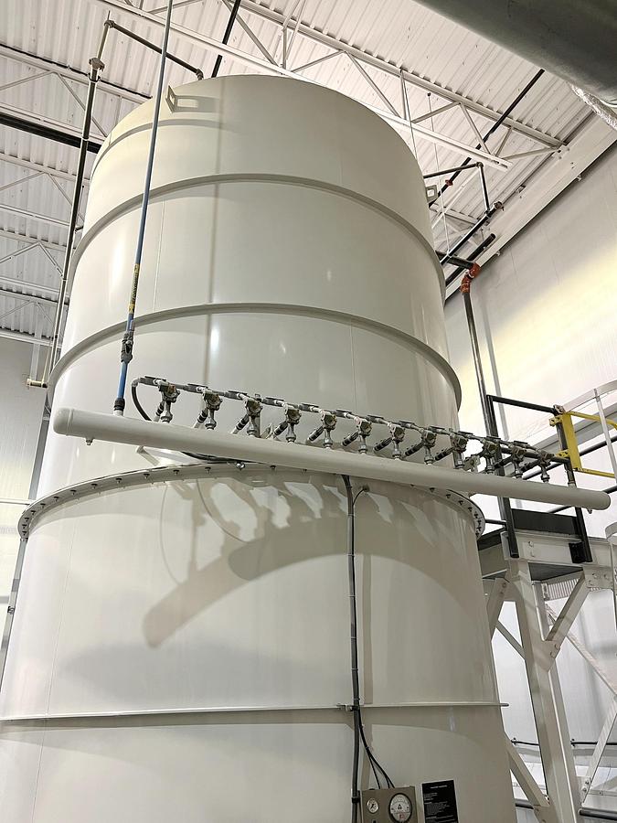 Used Used Kice XP Venturi Jet Filter, With Rotary Airlock & Fan