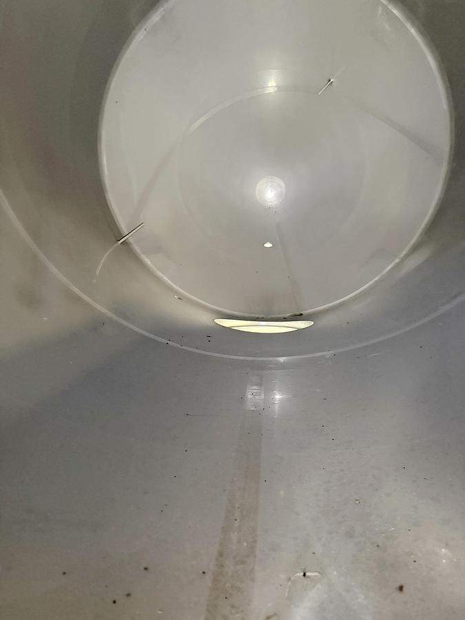 Used Used 2480 Gallon Jacketed Tank, 304 Stainless Steel