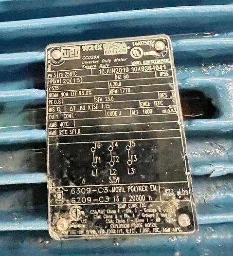 Used USED FRISTAM POWDER BLENDER, MODEL 25-53