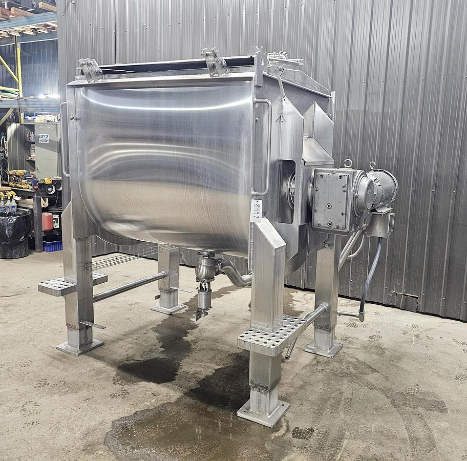 Used ANTO SEE NOTES - Harry Davis NY - Lot 217 - 400 Gal Feldmeier Ribbon Mix Tank