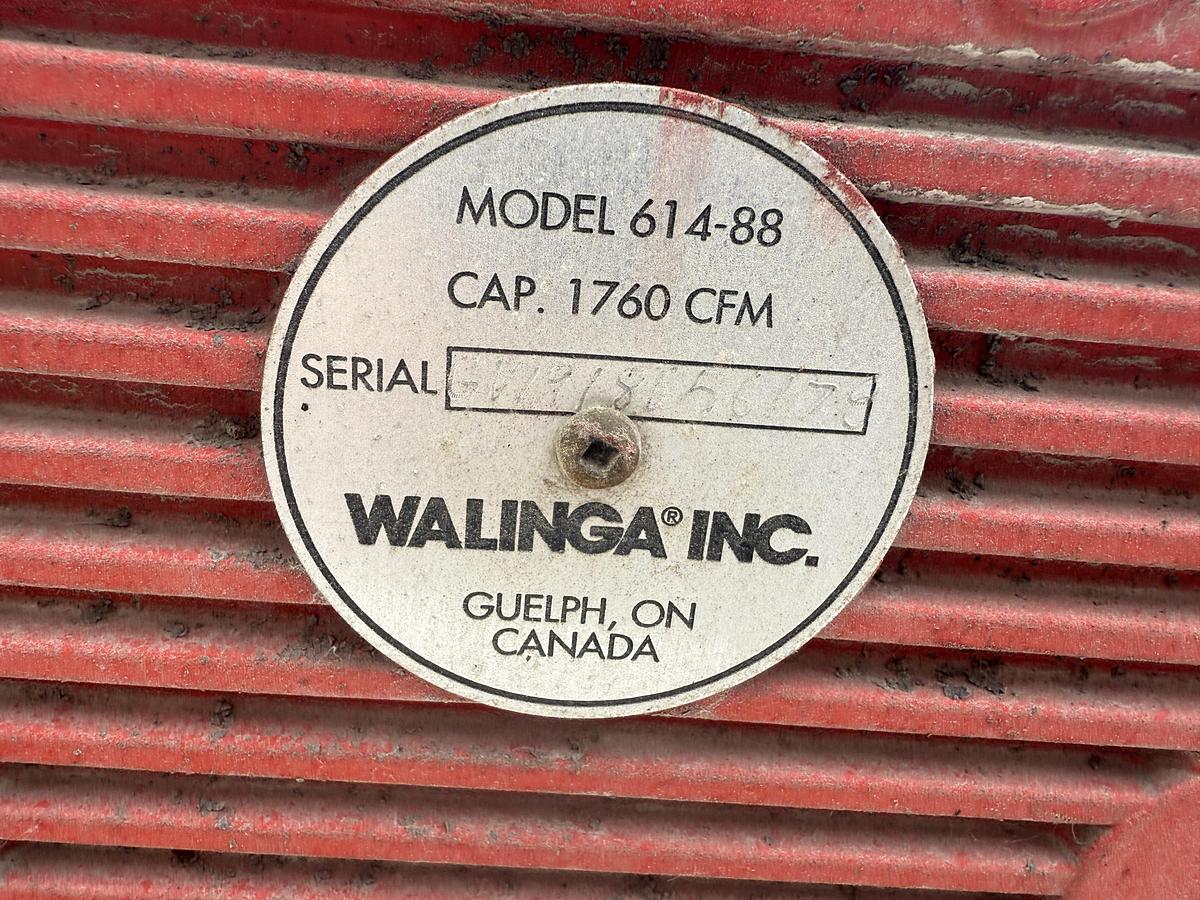 Used Used Walinga Model 614-88 Central Vacuum System
