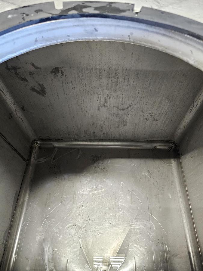 Used Used 350 Gallon IBC Tank (Tote), 304 Stainless Steel