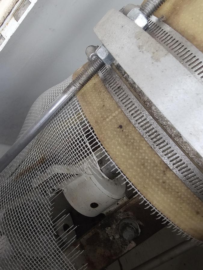 Used Used Shick Centrifugal Sifter with Rotary Valve & Dust Collector