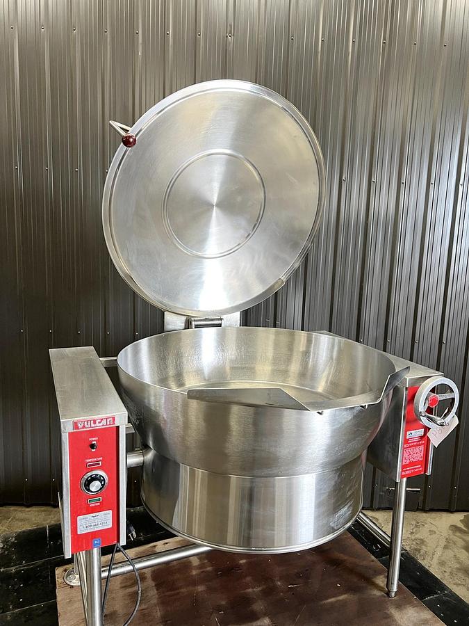 Used Used Hobart 35 Gallon Tilting Kettle, Stainless Steel, Gas Fired