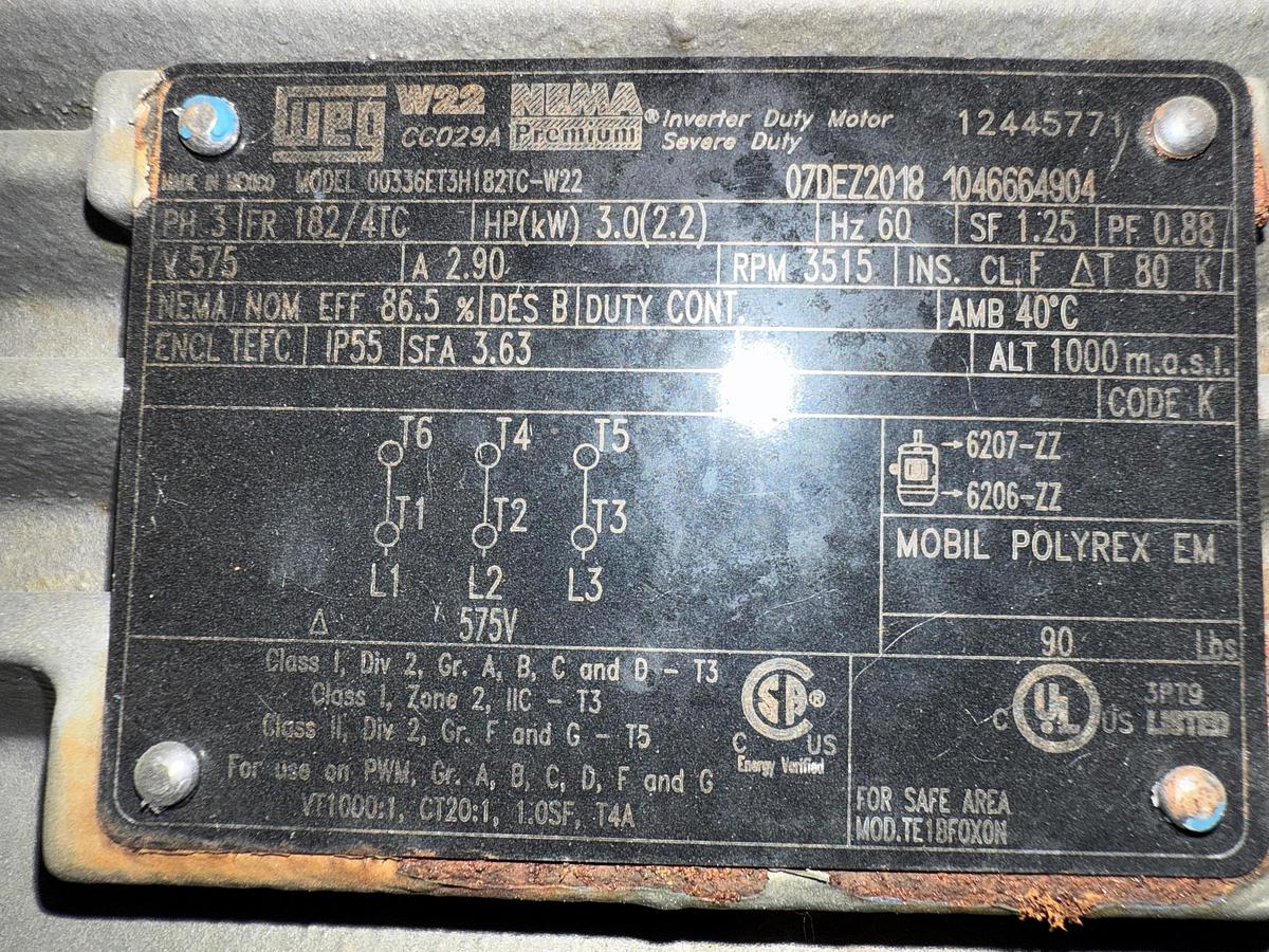 Used Used Caloris MVR Heated Forced Circulation Evaporator System