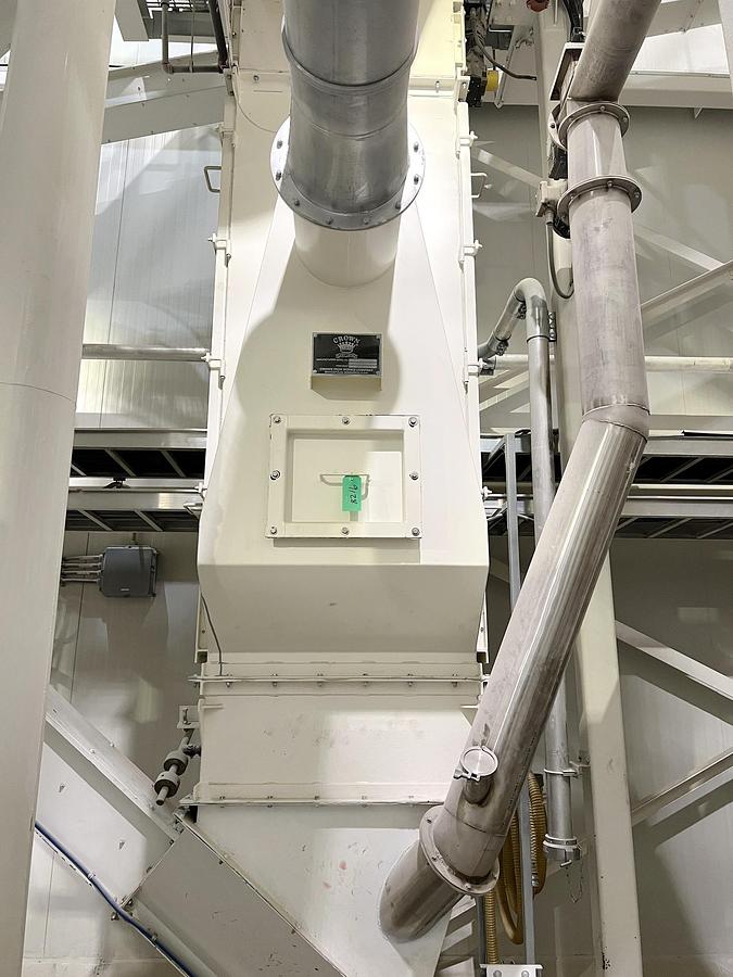 Used Used Crown Dehulling Aspirator System