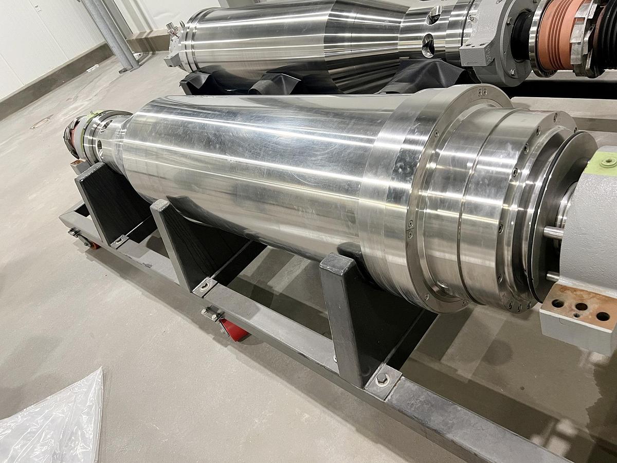 Used Unused GEA Westfalia Protein Master CF 7000 Rotating Assembly