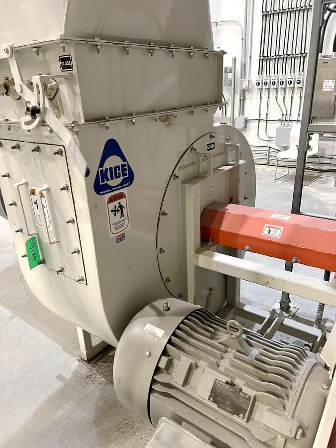 Used Used Kice XP Venturi Jet Filter, With Rotary Airlock & Fan