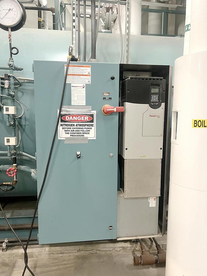 Used Used Cleaver Brooks Boiler, Model CBEX-DE 700-800-150ST