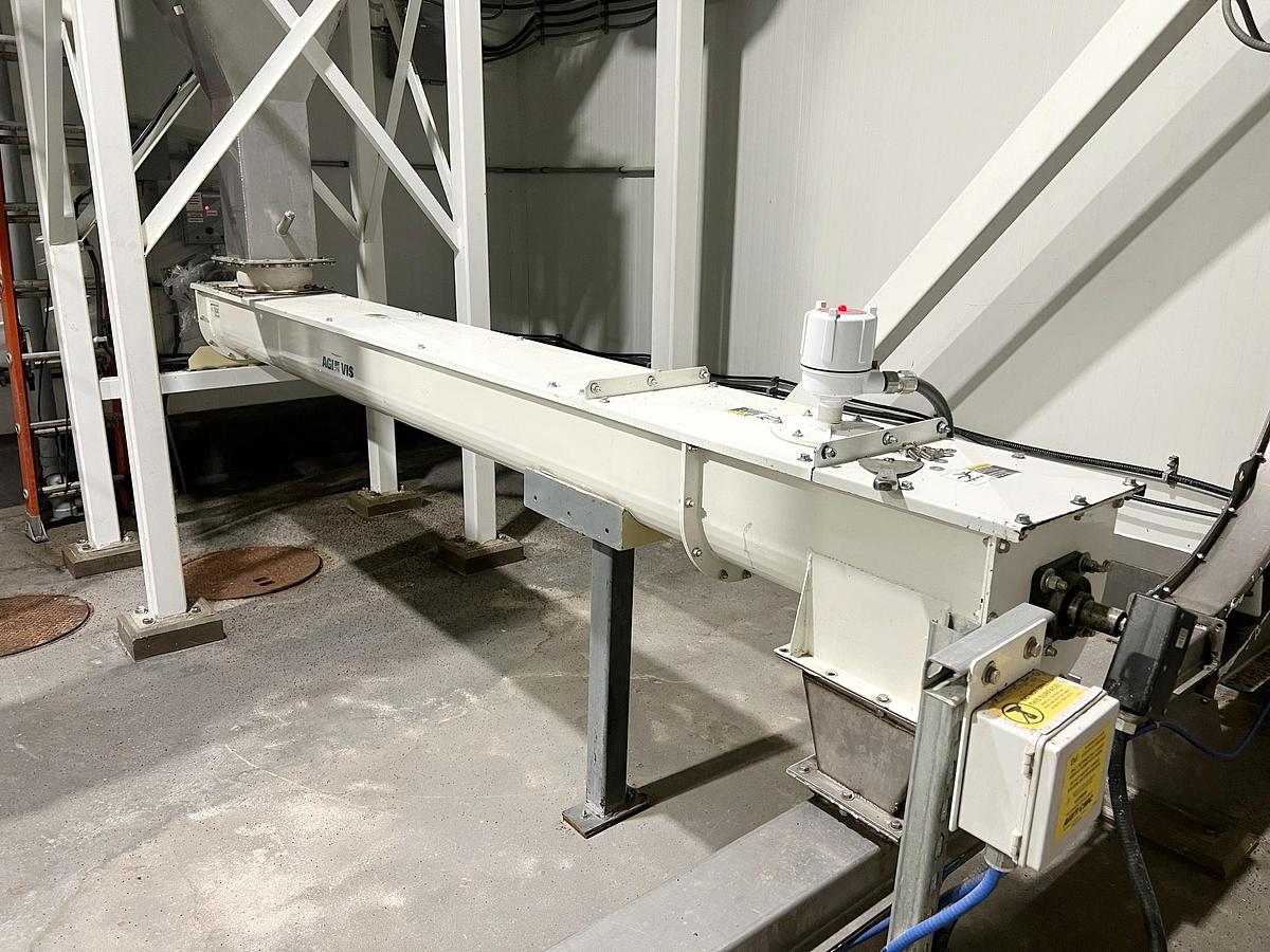 Used Used Solex Thermal Science Heat Exchanger, With Screw Conveyor