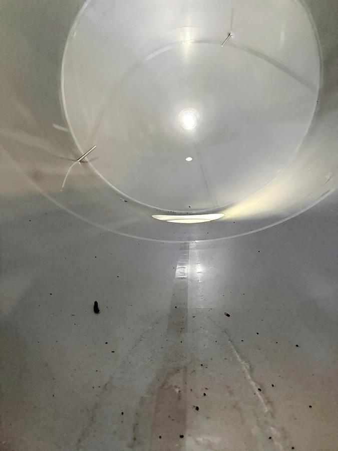 Used Used 2480 Gallon Jacketed Tank, 304 Stainless Steel