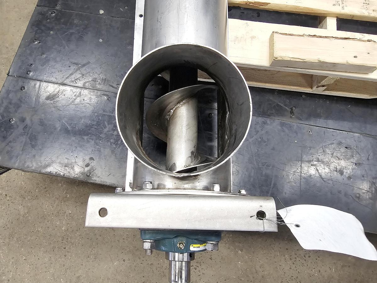 Used Aaron Elgin IL Auction - Lot 38 - Screw conveyor 2 of 2