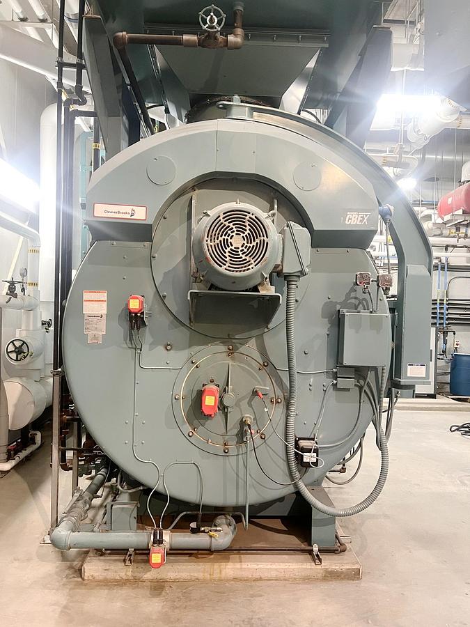 Used Used Cleaver Brooks Boiler, Model CBEX-DE 700-800-150ST