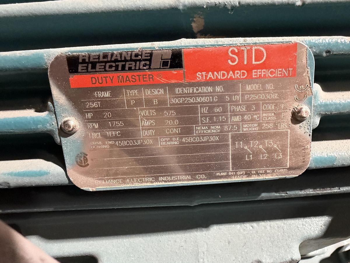 Used Used Scott Ribbon/Paddle Blender, 100 Cubic Feet, With Infeed & Outfeed Drag Conveyors