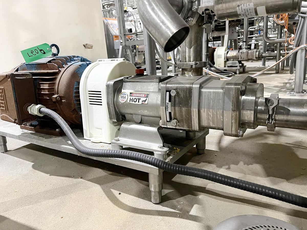 Used Used Fristam Twin Screw Pump, Model FDS2