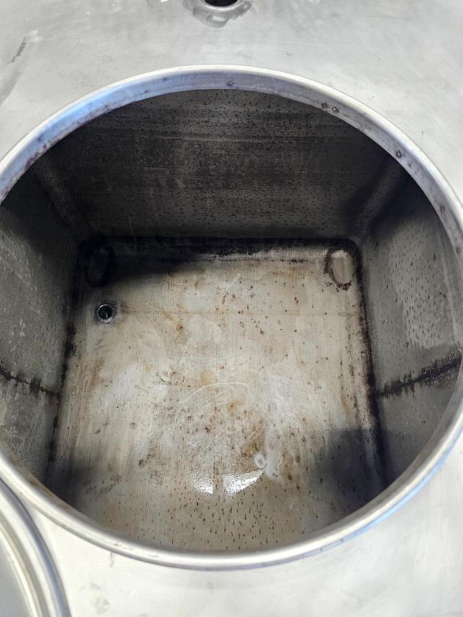 Used Used 350 Gallon IBC Tank (Tote), 304 Stainless Steel