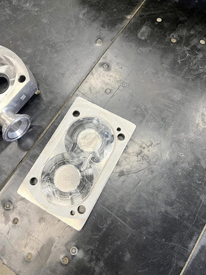 Used Used SPX Rotary Lobe Pump, Model R2, 3 HP