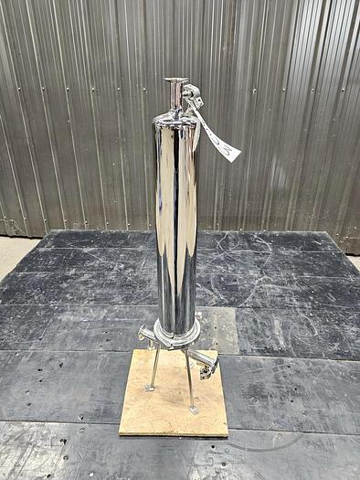 Used USED FILTER, CARTRIDGE TYPE, 1" INLET/OUTLET, STAINLESS STEEL