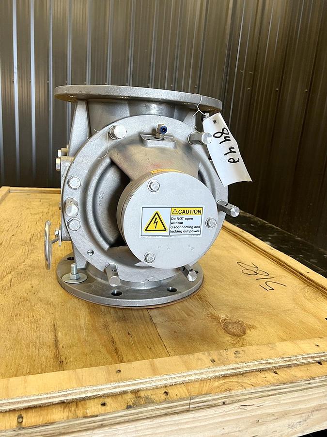 Used Unused DMN Westinghouse Rotary Air Lock Valve, 8'' x 8''