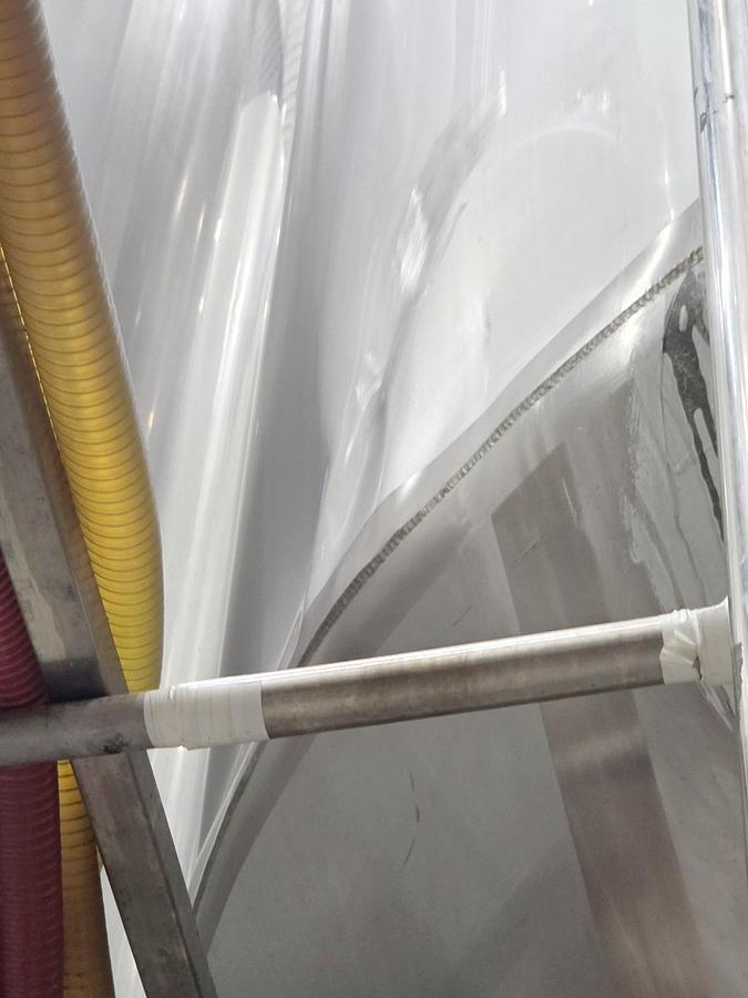 Used Used 10,000 Gallon Feldmeier Jacketed Tank (Reactor), 304 Stainless Steel