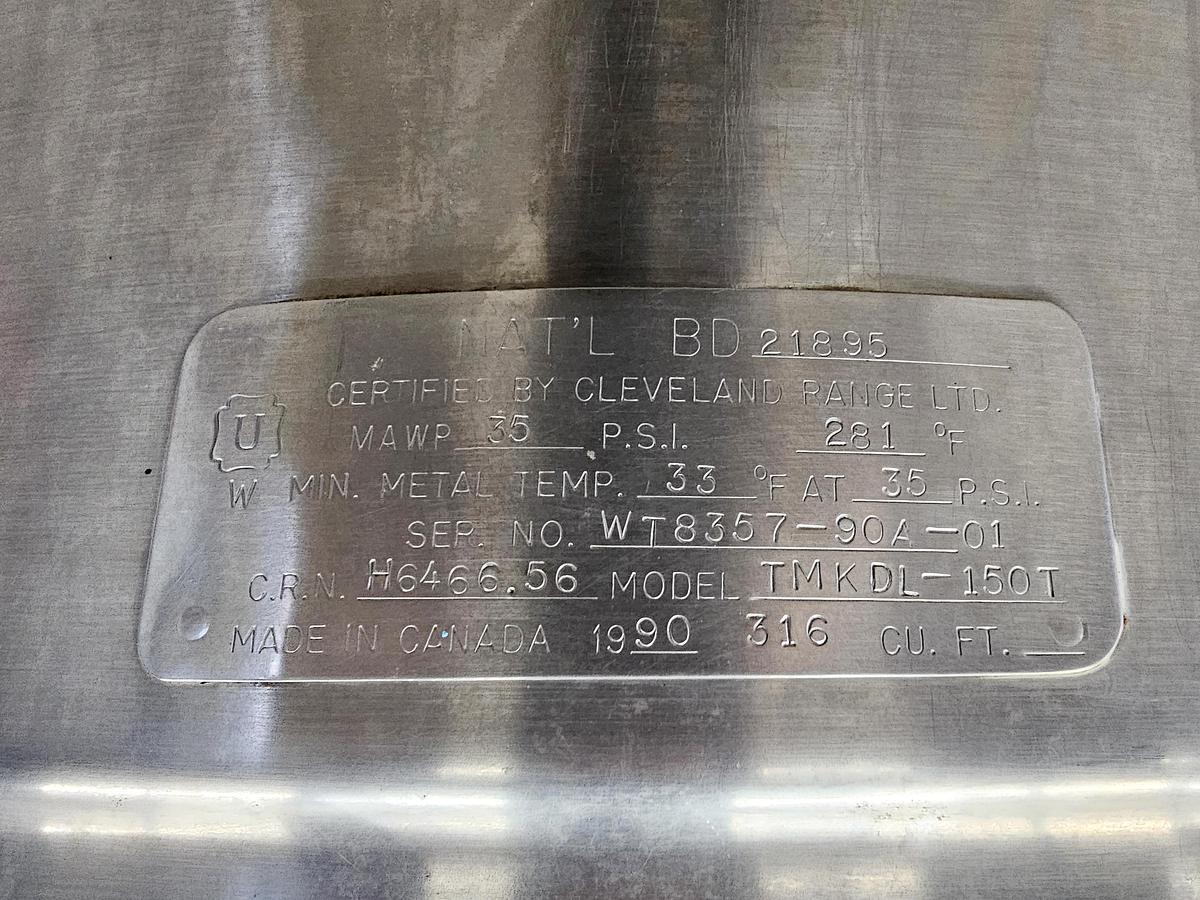 Used Pair of Vulcan kettles