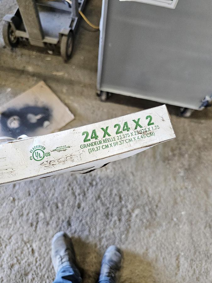 Used Used Airex Dust Collector, With 3 HP Fan