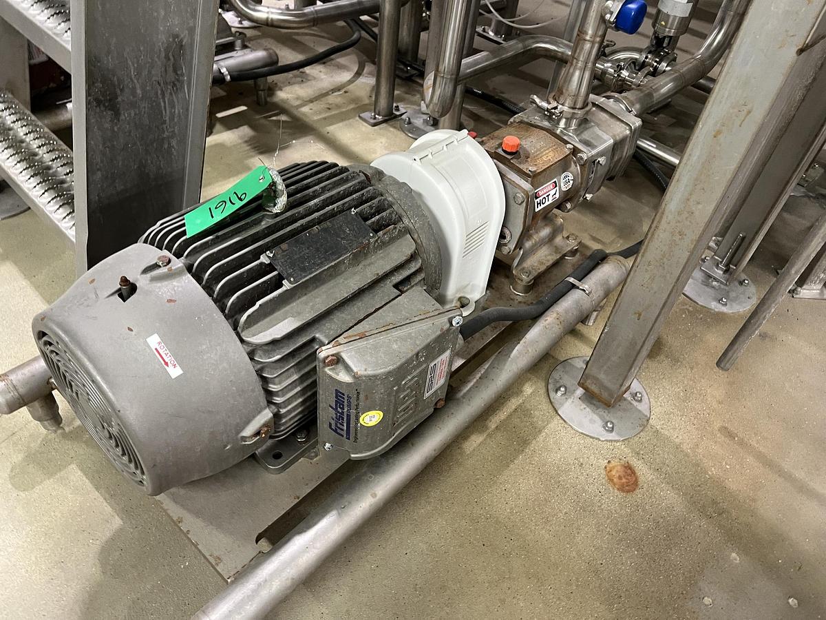Used Used Fristam Twin Screw Pump, Model FDS2