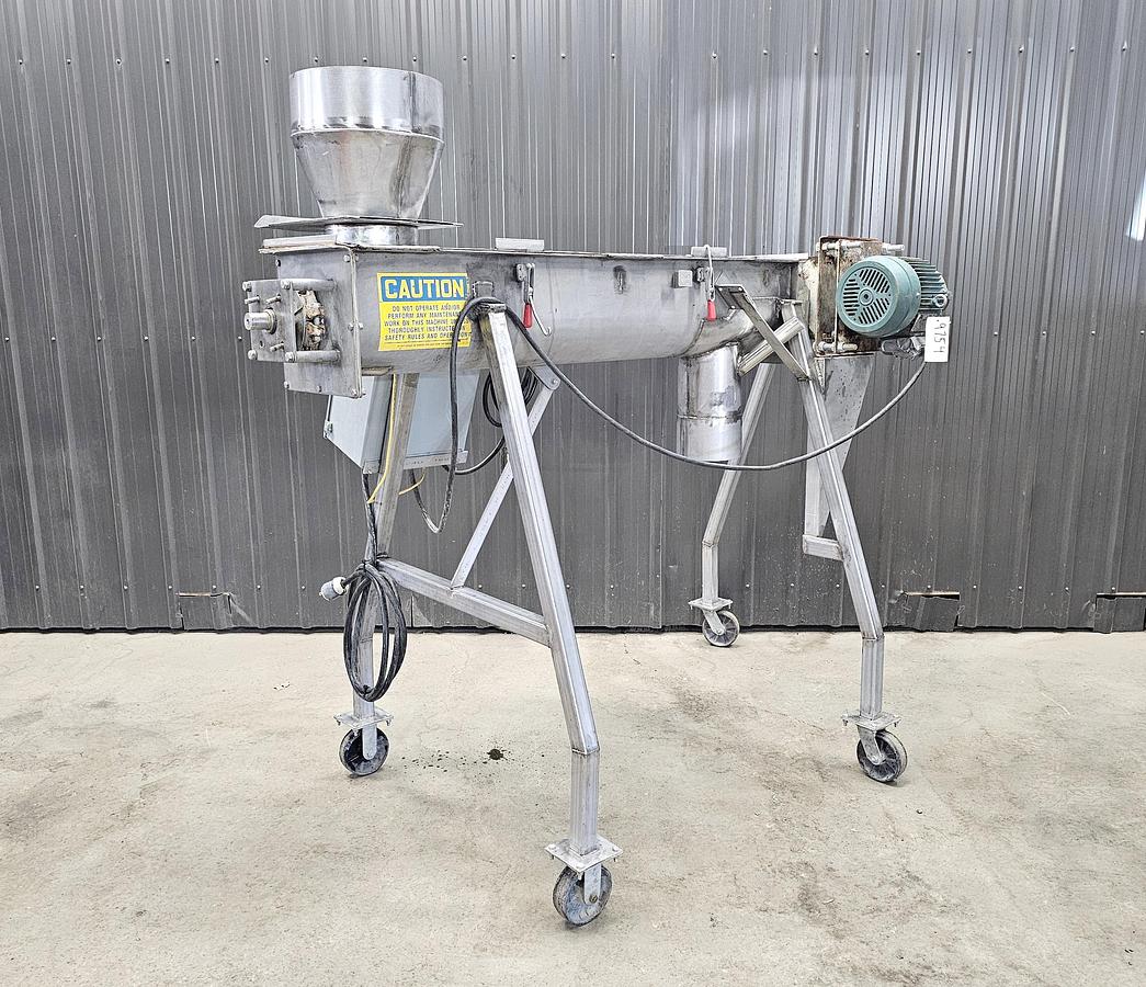 Used Aaron Elgin IL Auction - Lot 38 - Screw conveyor 1 of 2