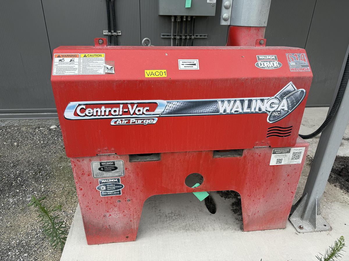 Used Used Walinga Model 614-88 Central Vacuum System