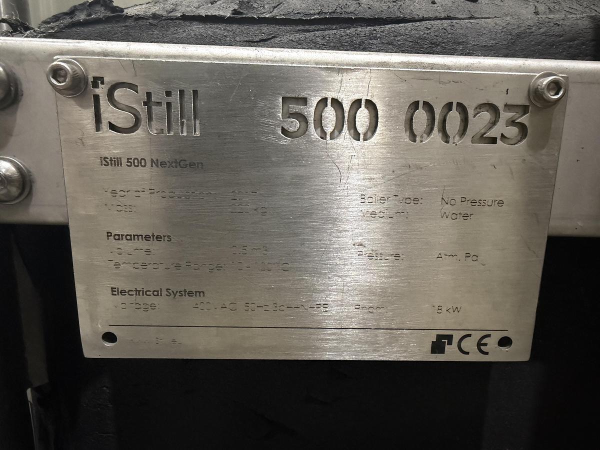 Used Used iStill 500 Commercial Distillation System