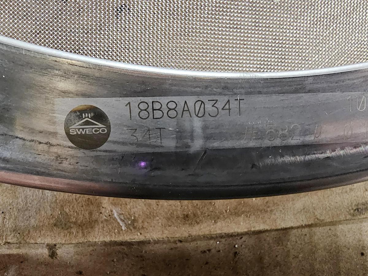 Used Used Sweco 36'' Screen 18''