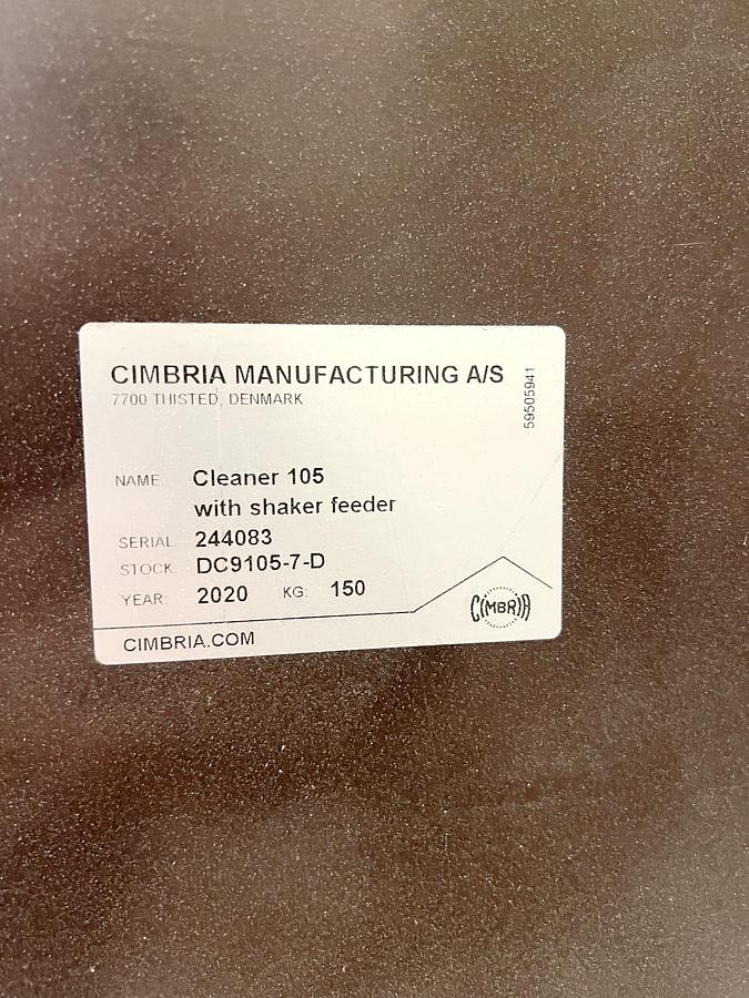 Used Used Cimbria Delta Screen Cleaner & Shaker Feeder
